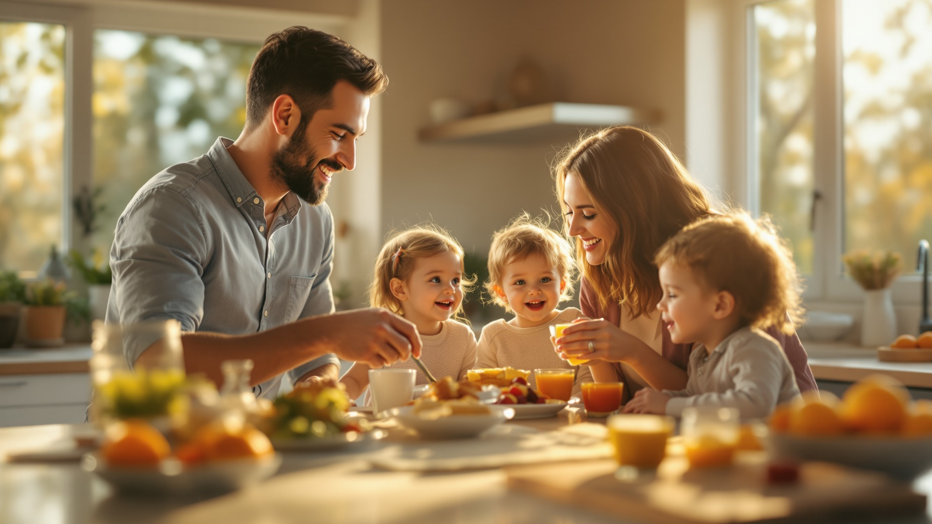 Jak na klidnější rána s dětmi: 5 tipů, které opravdu fungují