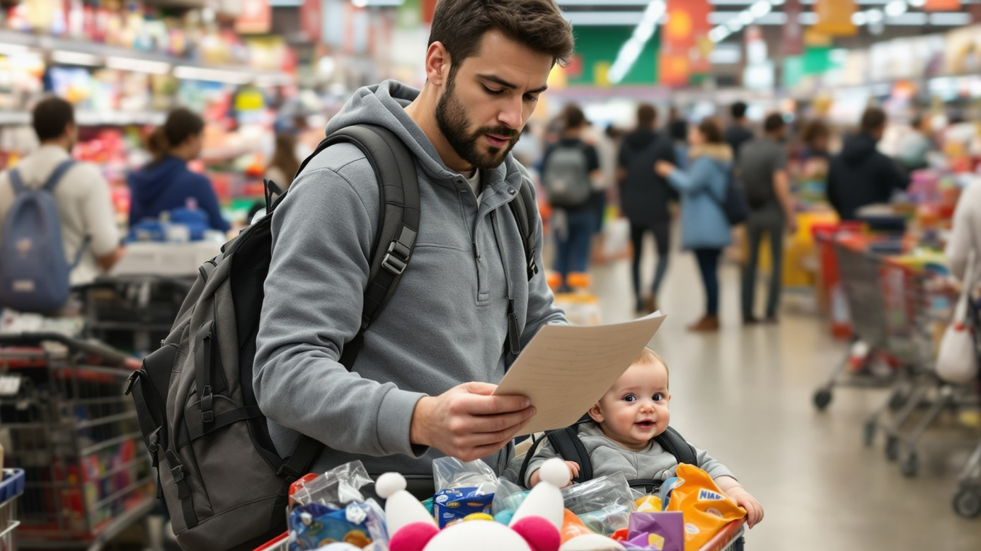 Nákupy s miminkem- Vaše dobrodružná mise