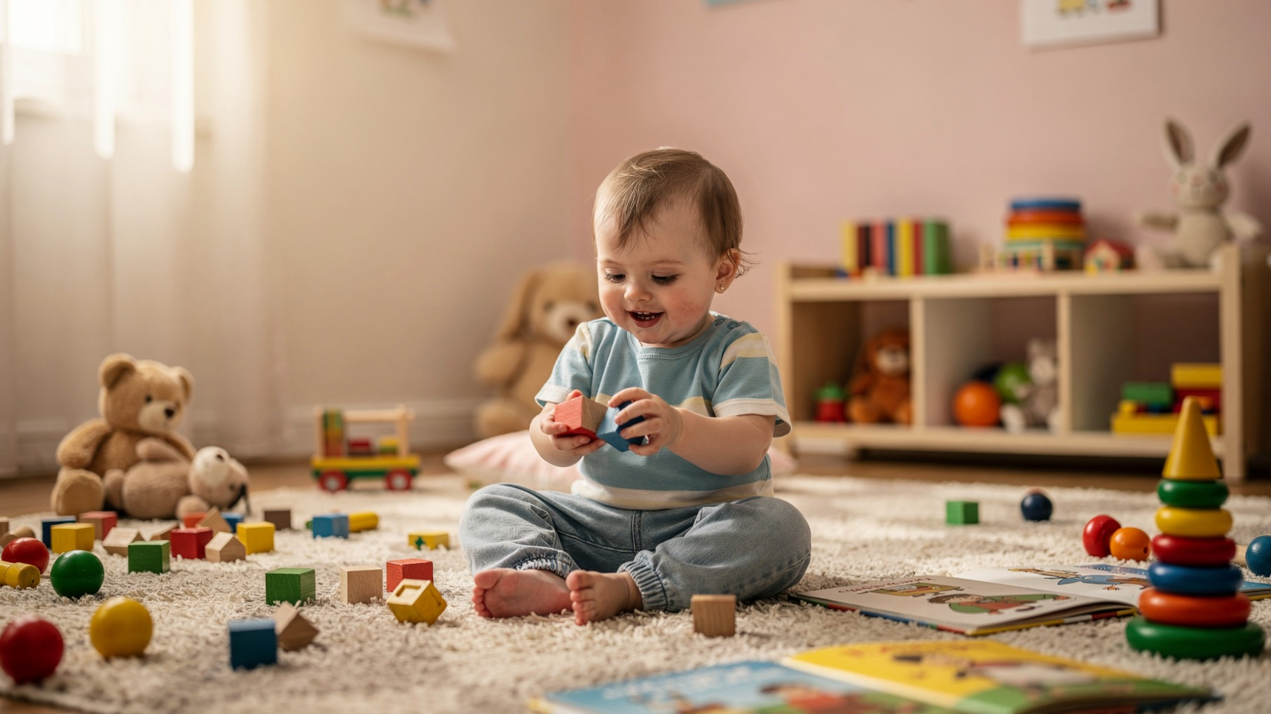 Jak vybrat hračky podle věku dítěte (0–3 roky)
