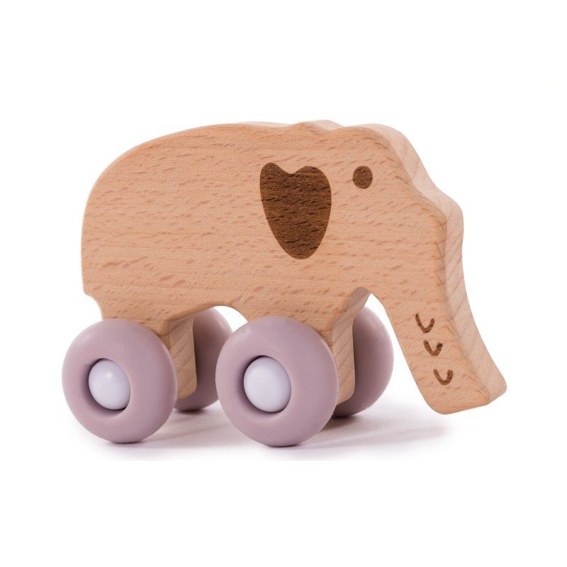 Produkt - Dřevěná hračka B-WOODY Elephant Pastel Pink