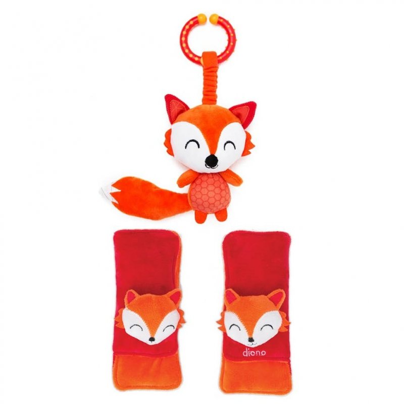 Diono chránič pásu Soft Wraps™ & Toy Fox
