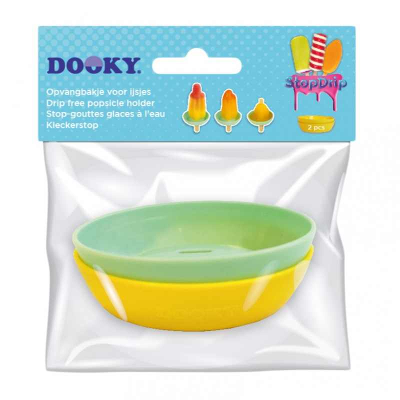 Dooky StopDrip Yellow/Mint 2ks