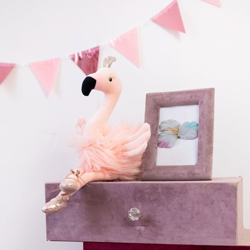 Produkt - Látková BALLERINA Flamingo 25cm