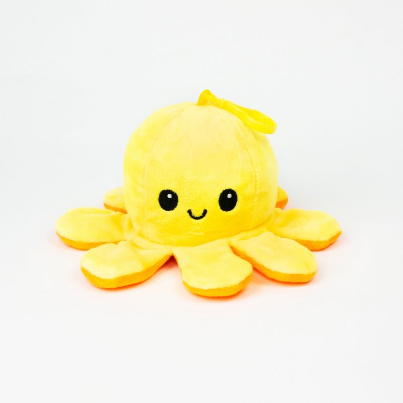 Produkt - Plyšová chobotnice 8cm Yellow/Orange