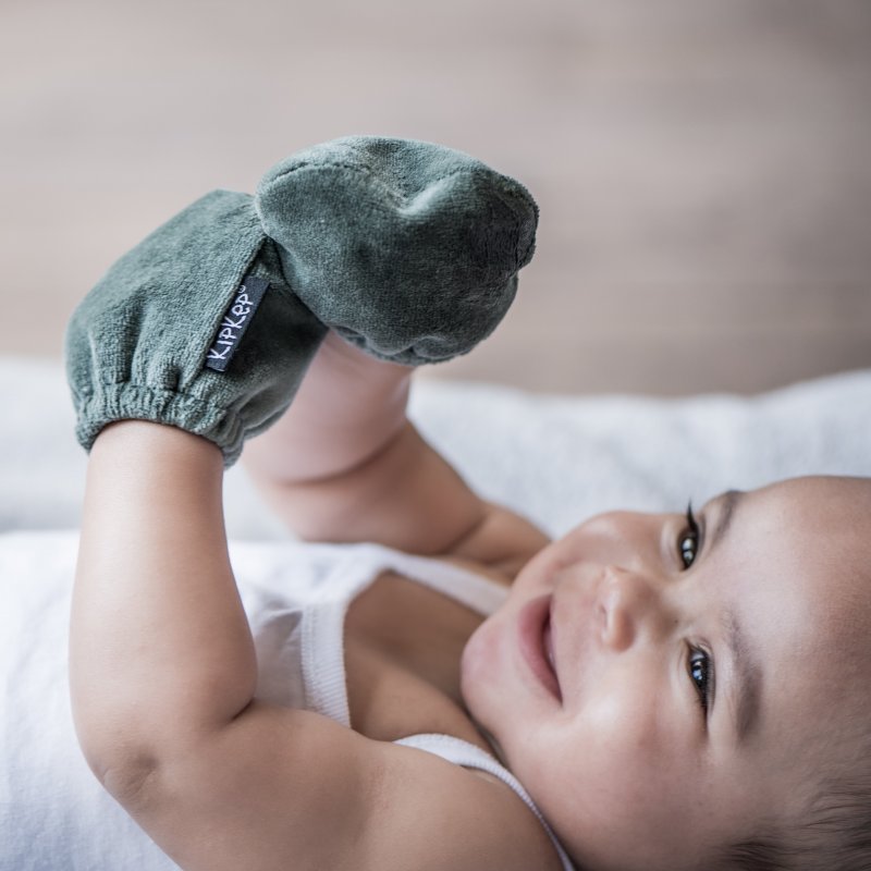 Produkt - Dětské rukavice proti poškrábání MITTENS Calming Green