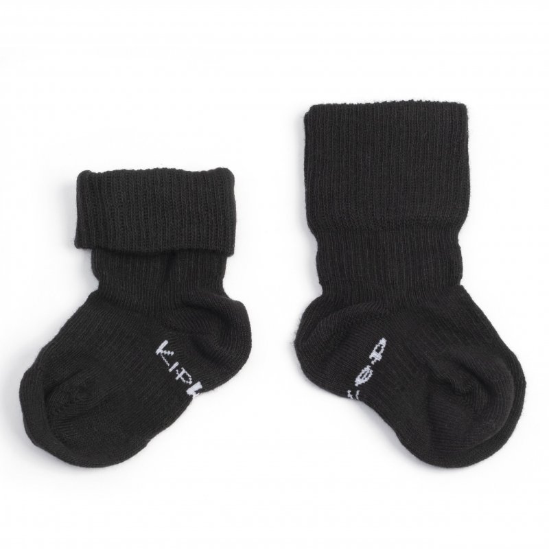 Produkt - Dětské ponožky Stay-on-Socks 0-6m 2páry Black Stripes