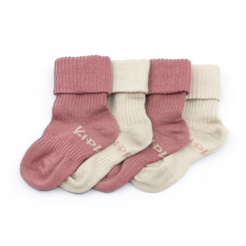 Produkt - Dětské ponožky Stay-on-Socks 6-12m 2páry Dusty Clay