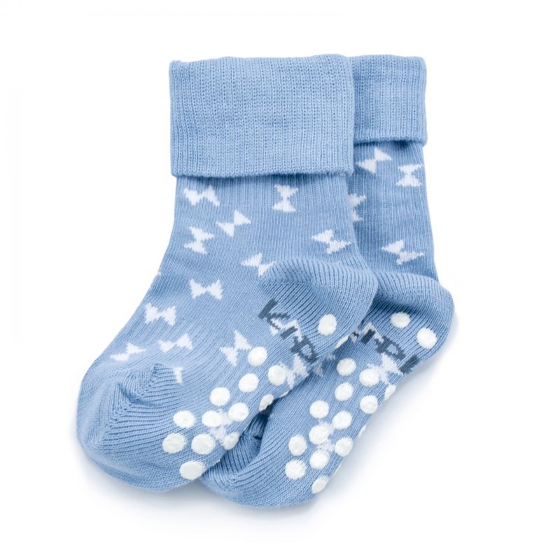 Produkt - Dětské ponožky Stay-on-Socks ANTISLIP 12-18m 1pár Party Blue