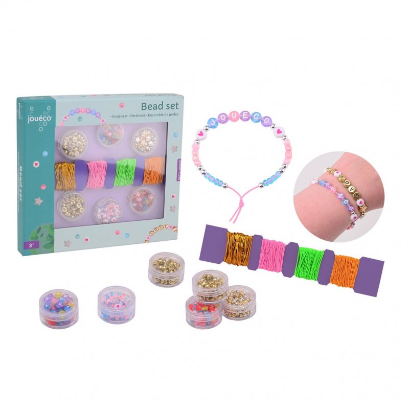 Jouéco  Sada navlékacích korálků 36m+