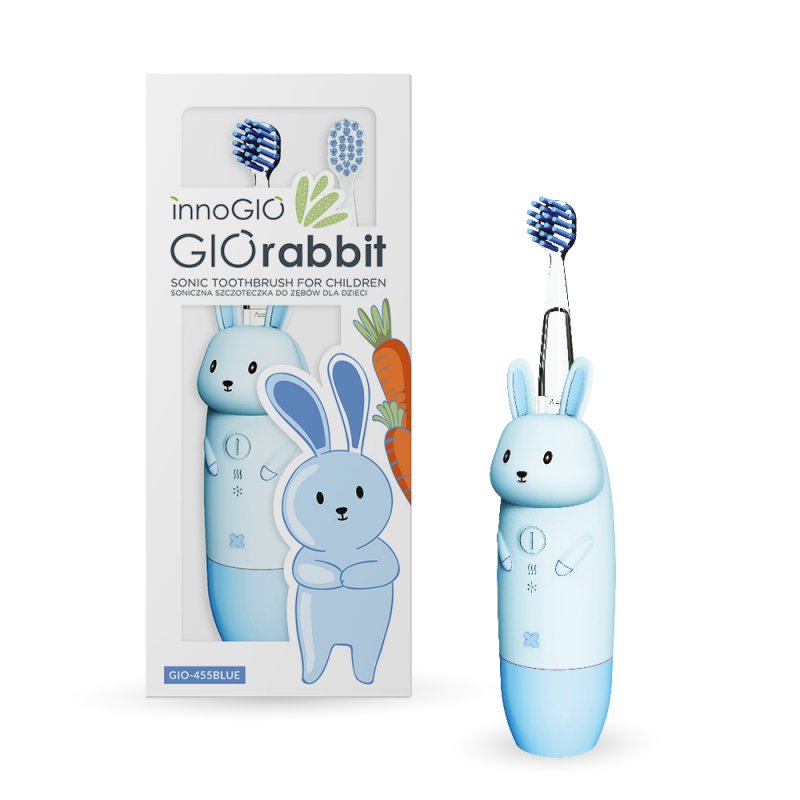 Produkt - Elektronický sonický zubní kartáček GIORabbit Blue