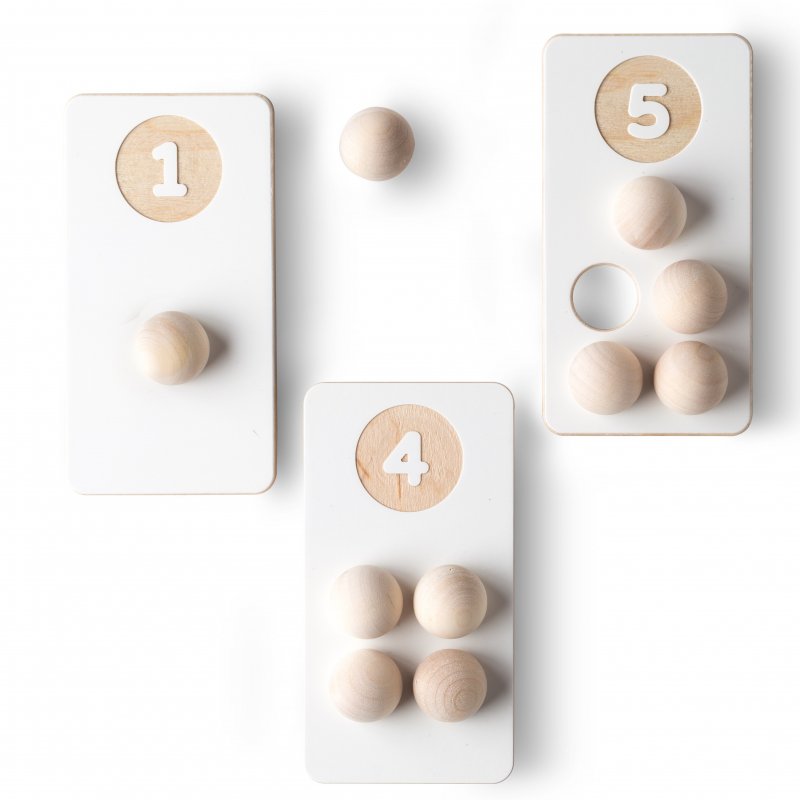 Produkt - Dřevěné kostky Counting
