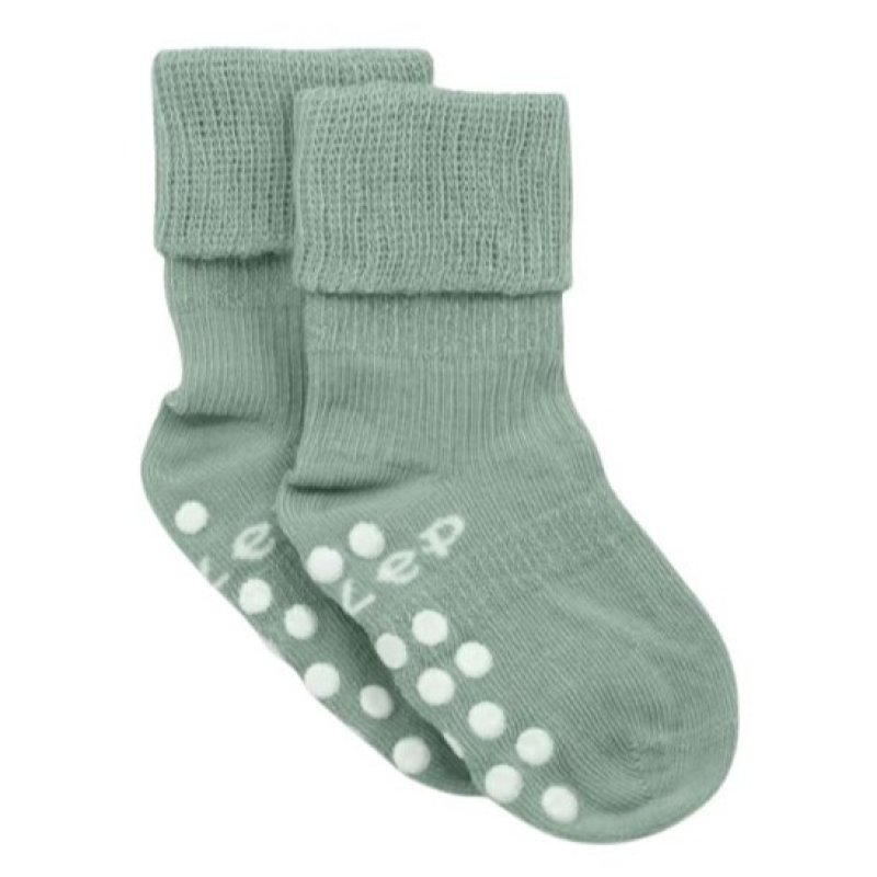 Produkt - Dětské ponožky Stay-on-Socks ANTISLIP 12-18m 1pár Pale Green