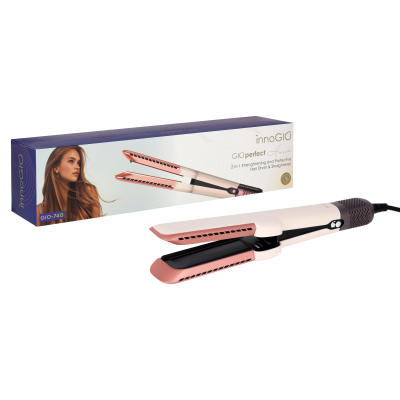 Produkt - GIOperfect ochranný fén a žehlička na vlasy 2v1 GIO-740