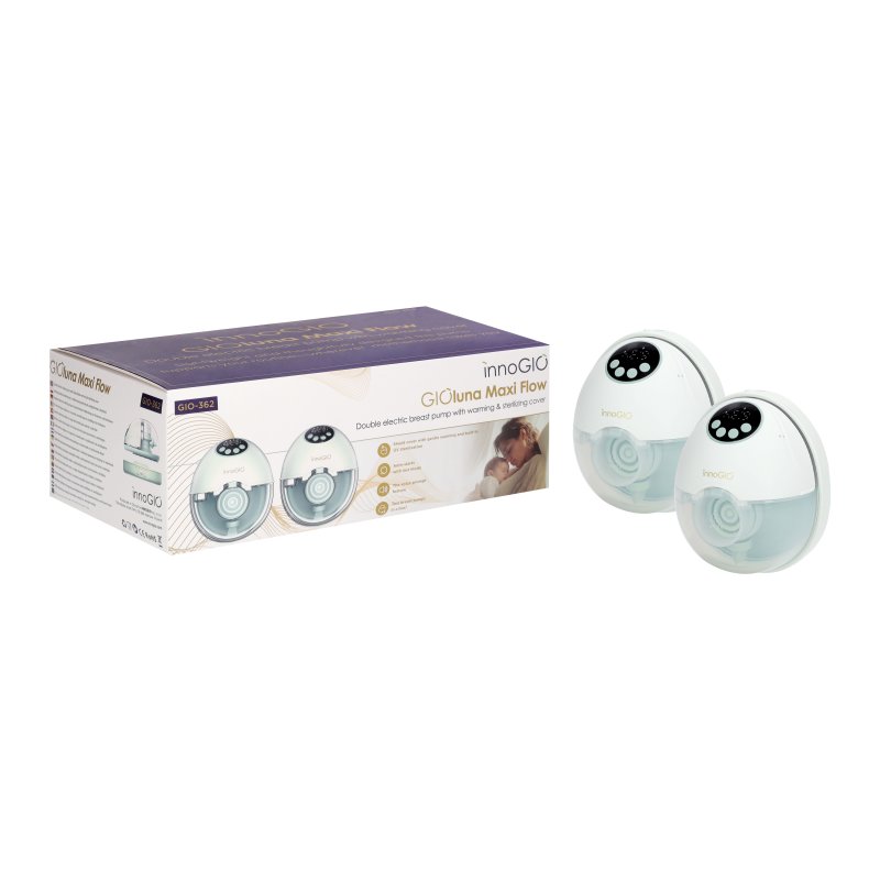 Produkt - Přenosná elektrická odsávačka GIOluna Maxi Flow Double GIO-362