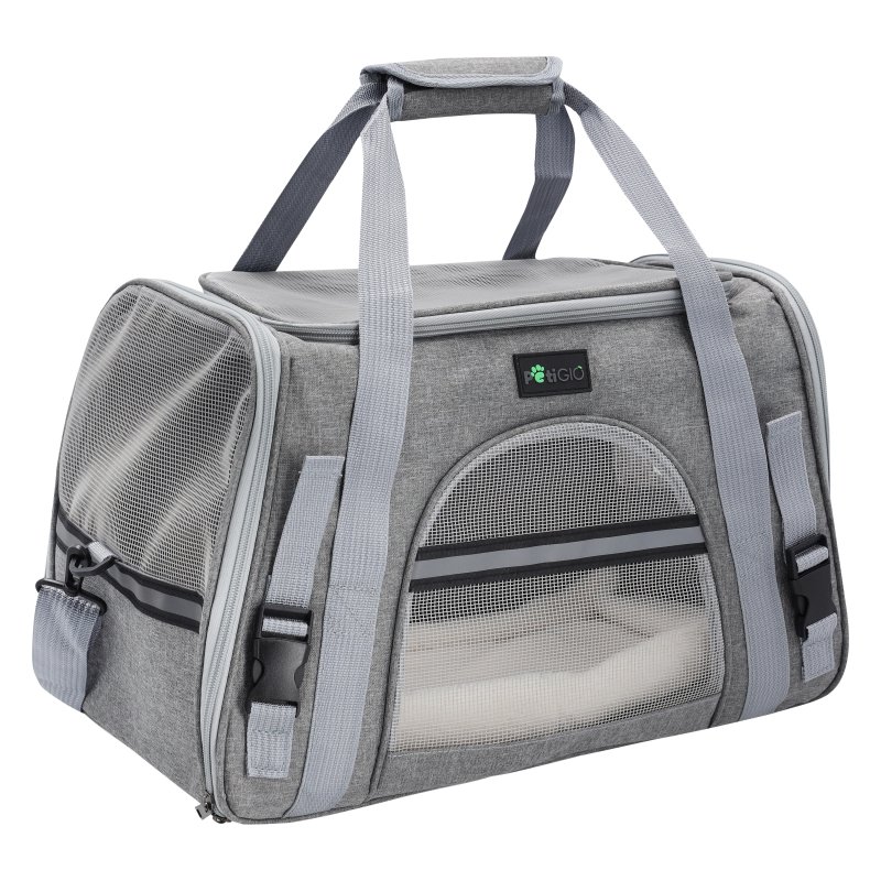 Produkt - Peti-to-Travel přenosná taška pro psy a kočky Light Grey