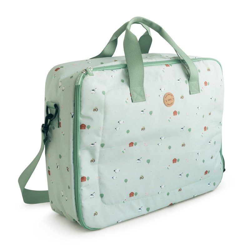 Produkt - Dětský látkový kufr Funny Farm