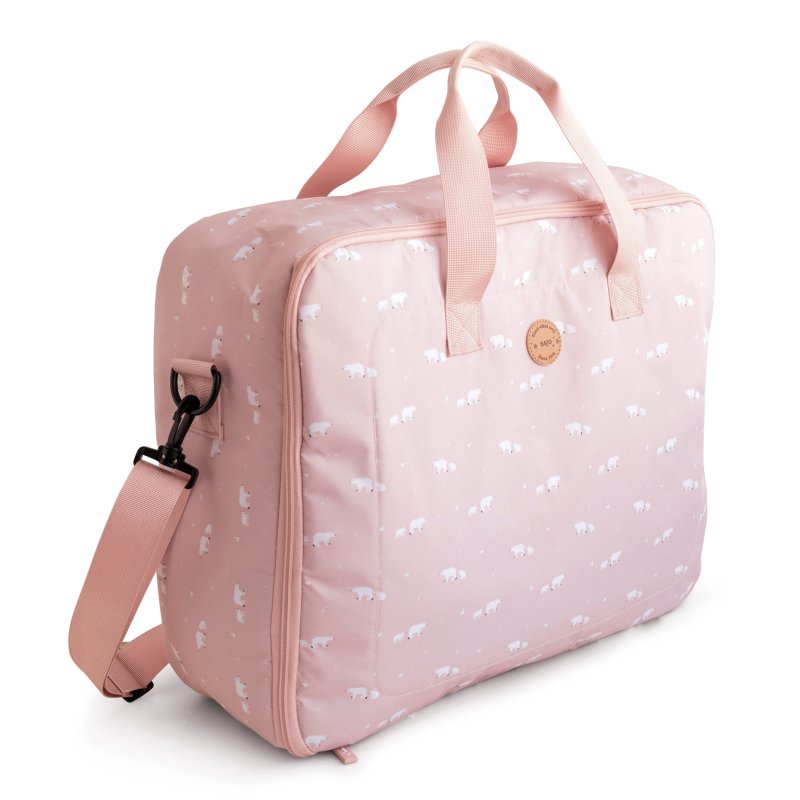 Produkt - Dětský látkový kufr Polaris Pink