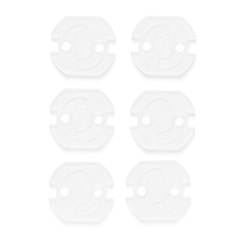 Produkt - Ochranné krytky do zásuvek 6ks Transparent