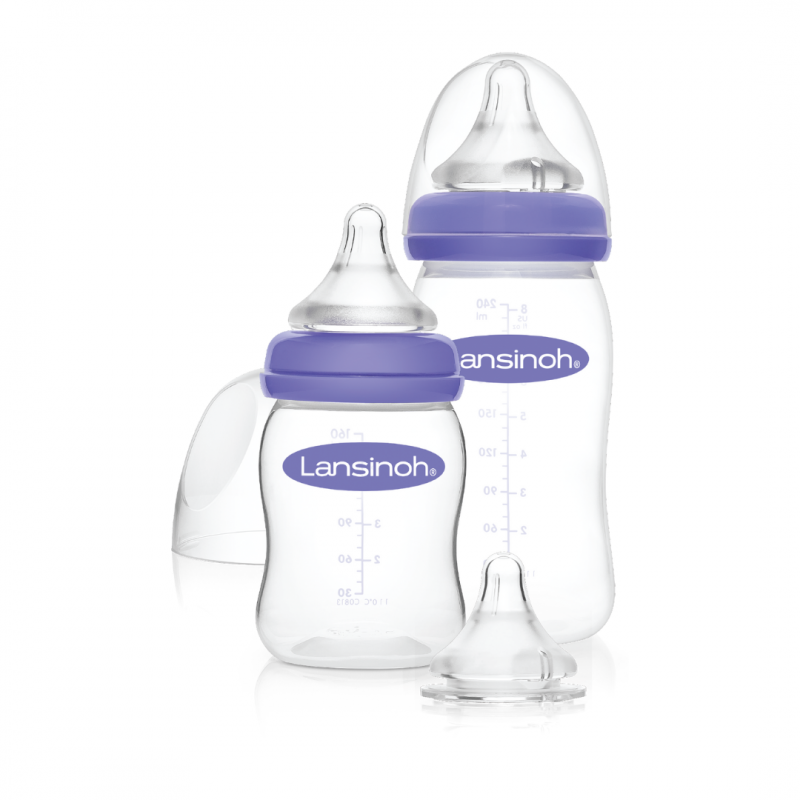 Produkt - Startovací set lahví 1x 160ml + 1x 240ml s NaturalWave TM savičkou (S+M+L) (POŠKOZENÝ OBAL)