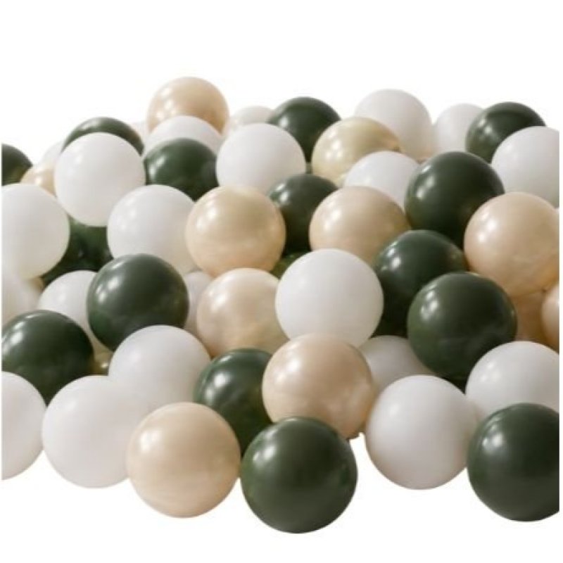 Produkt - Sada míčků Pearl-Gold-Green 100ks