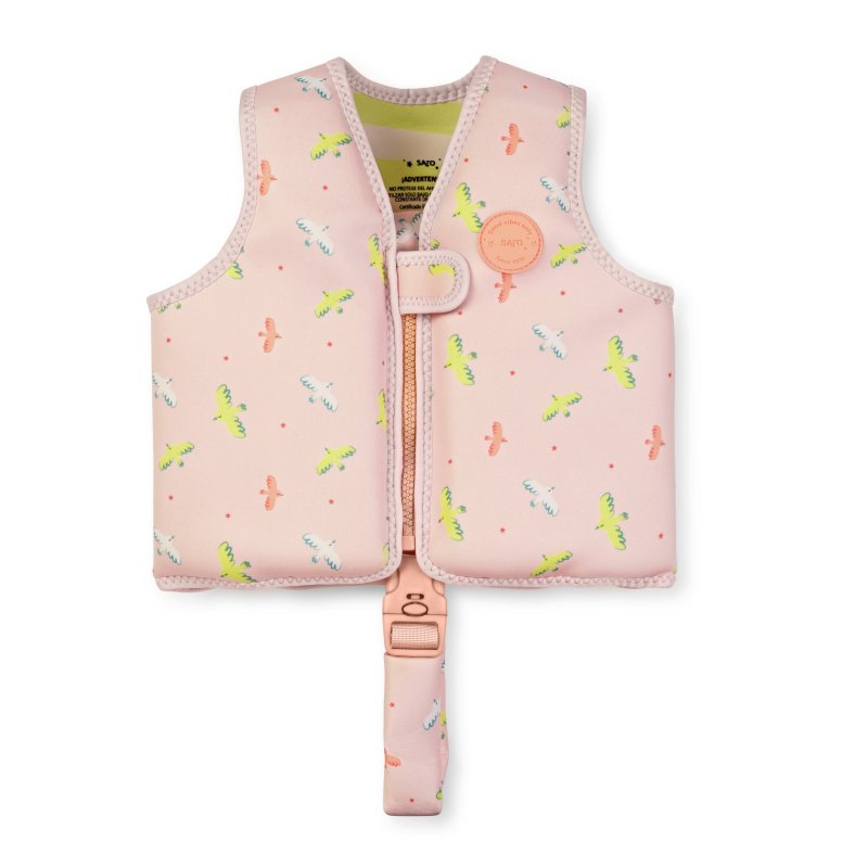 Produkt - Plavecká neoprenová vesta s UV ochranou (1-3r) Tropicool Pink (ROZBALENO)